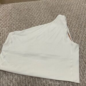 Left on Friday asymmetrical tank